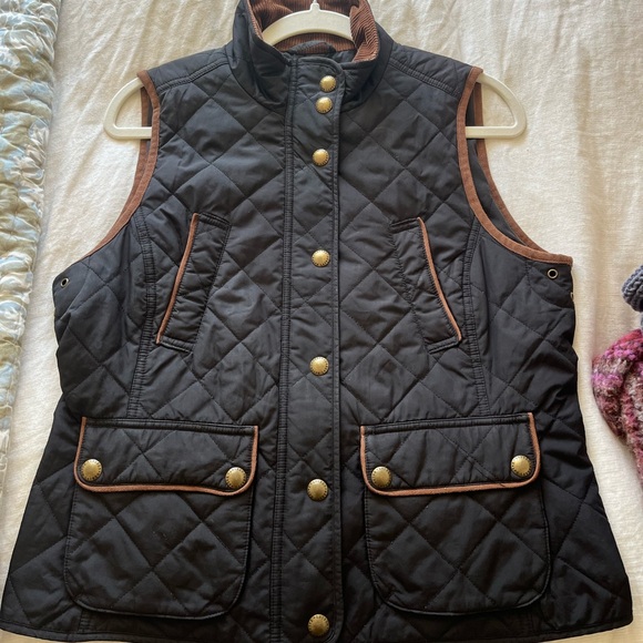Lauren Ralph Lauren Jackets & Blazers - Vintage Lauren Ralph Lauren Quilted Vest